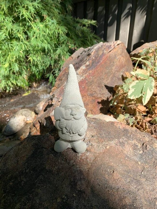 Cheerful Garden Gnome Sentinel