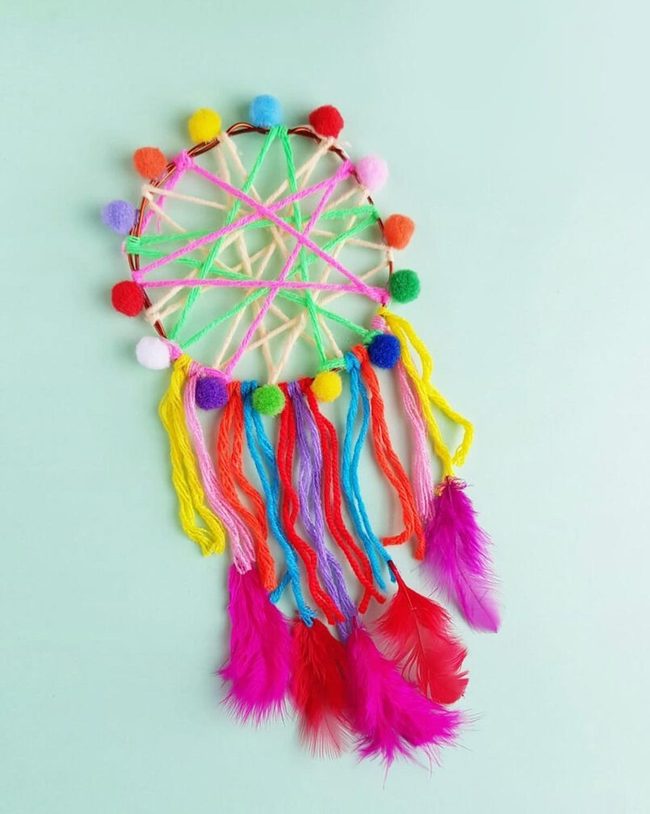 Handmade Dreamcatcher Craft