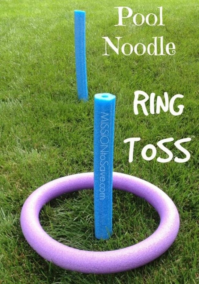 Neon Rings Backyard Game