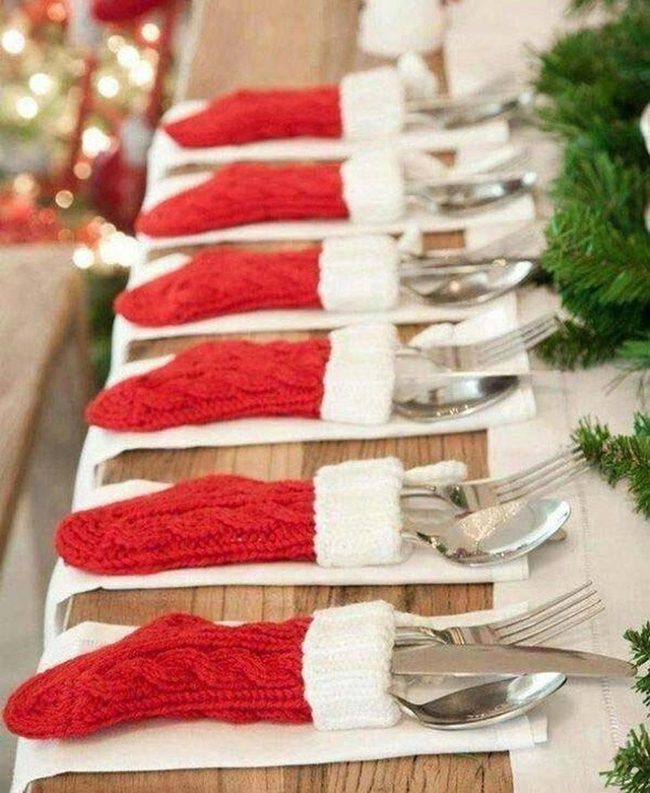 Personalized Utensil Stockings For Gatherings