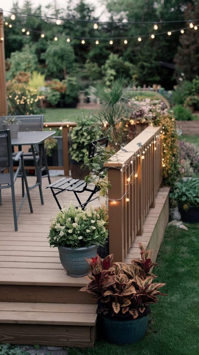 Overhead String Glow Canopy