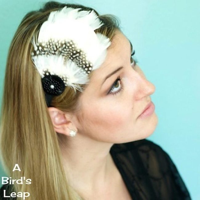 Feathered Blonde With Dark Drape
