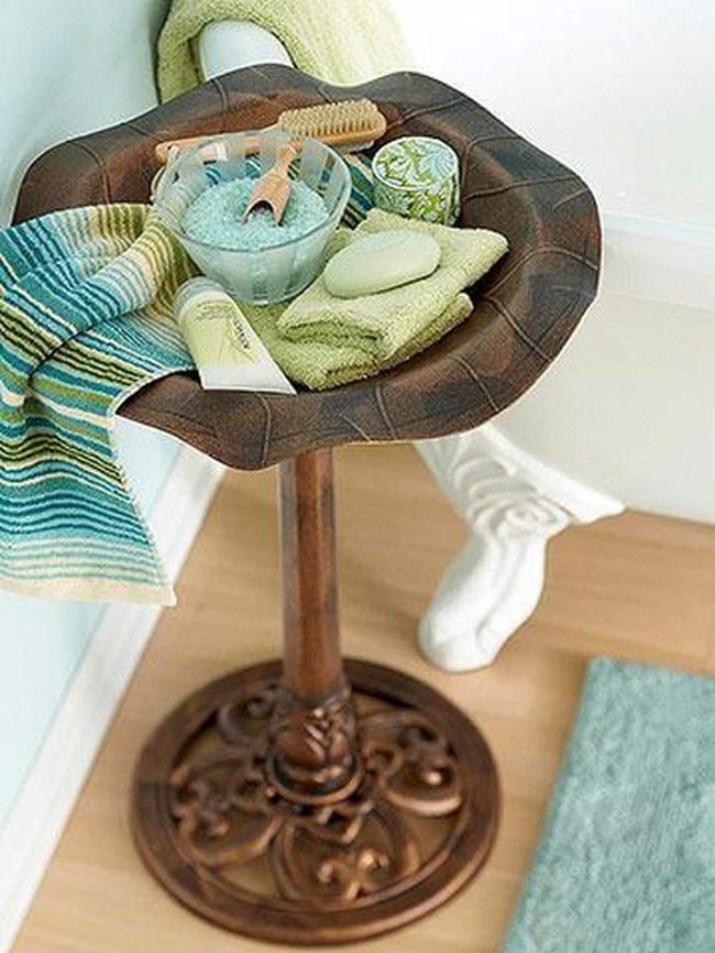 Birdbath Bathroom Storage