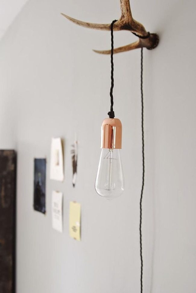 Copper Antler Light Statement