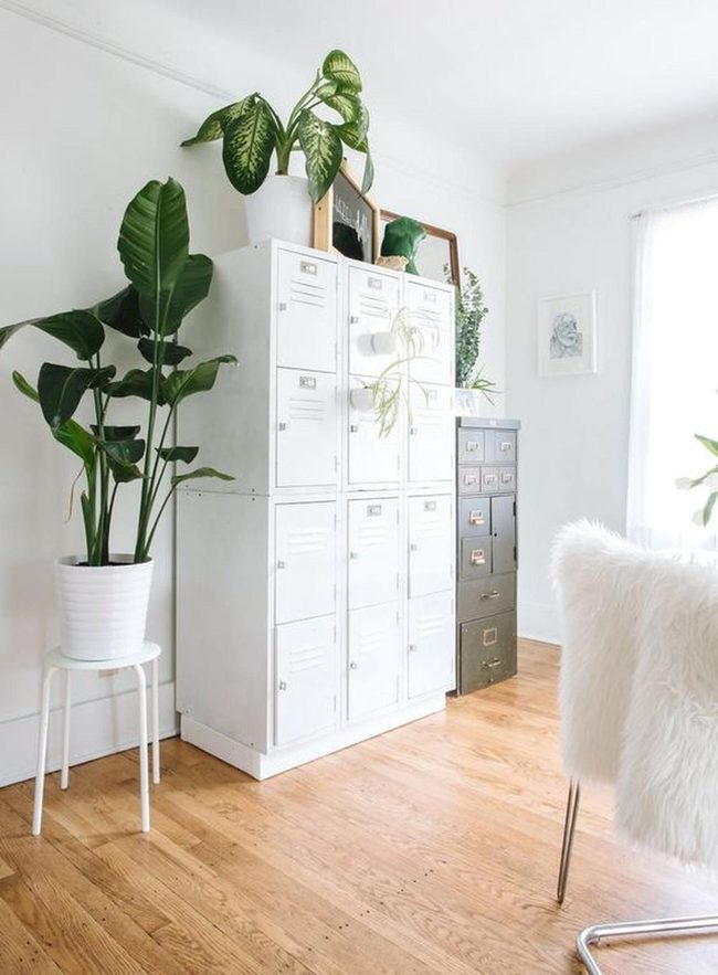 Honey Wood Meets Modern White