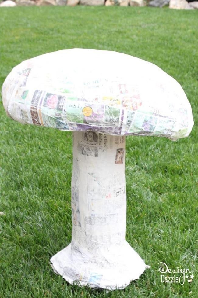 Oversized Mushrooms Pink Sparkle