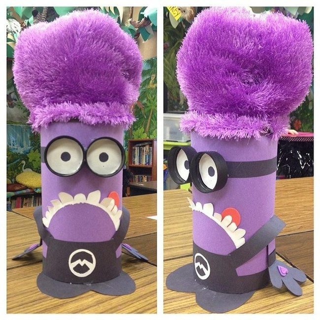Yellow Oatmeal Container Minions
