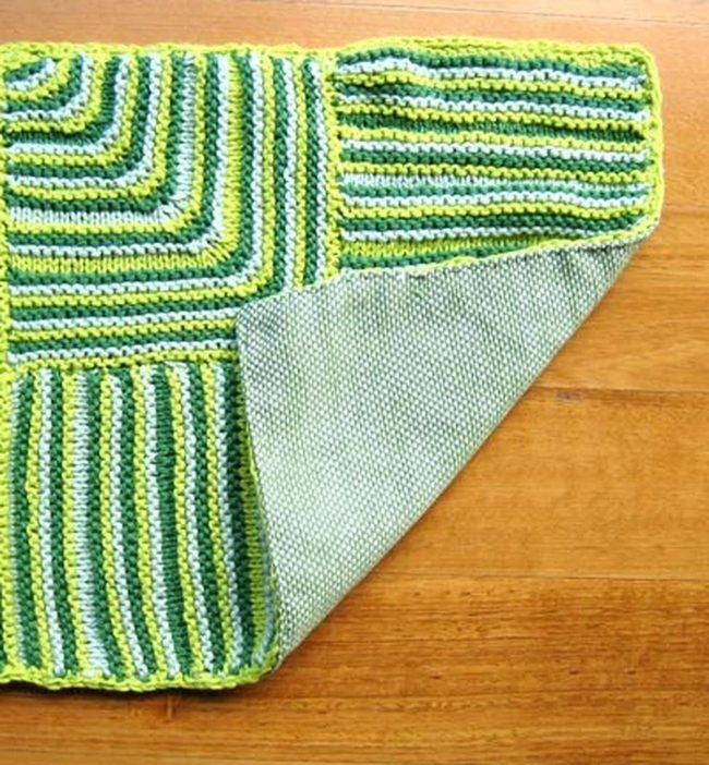 Striped Knit In Rainbow Layers