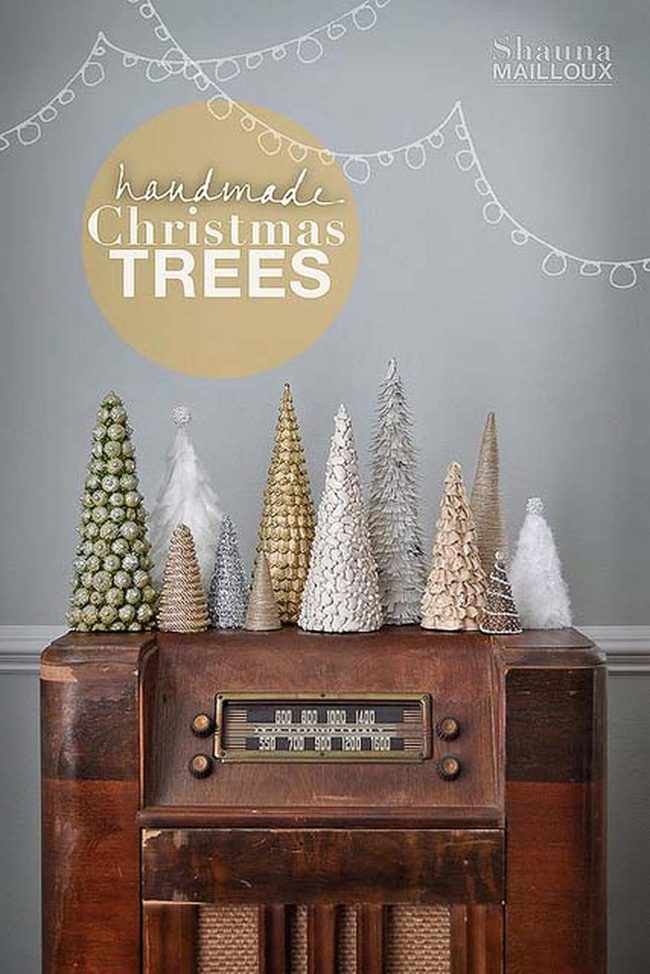 Cardboard Cone Trees Diy