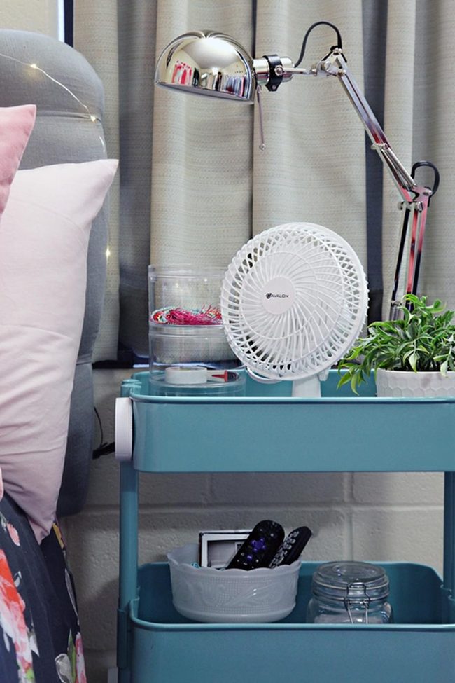 Sky-Blue Bedside Essentials