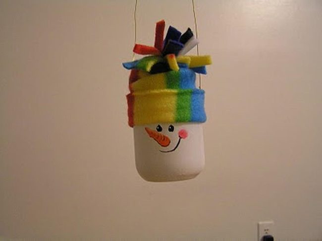 Carrot Nose Snowman Felt
