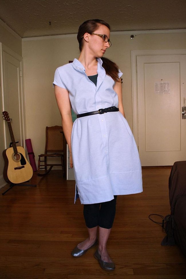 Light Blue Dress Statement