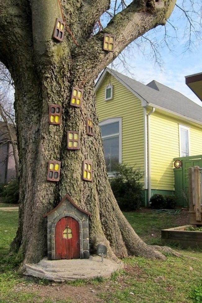 Backyard Fairy Tree Haven