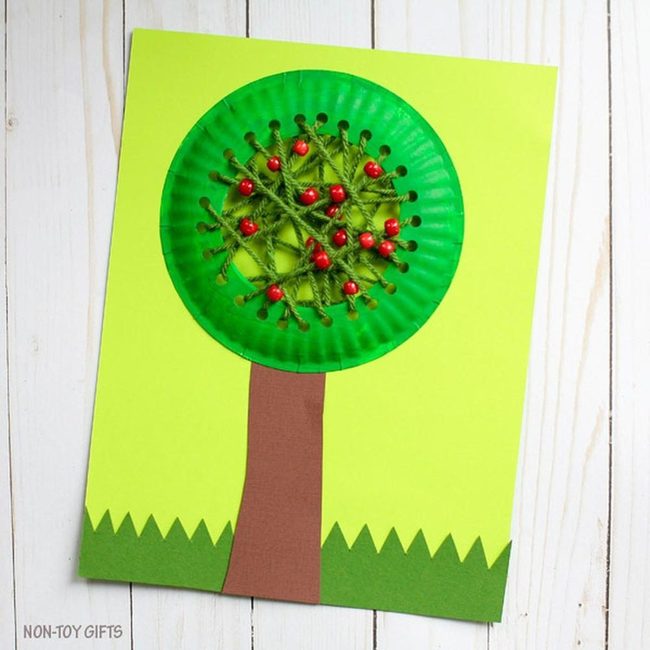 Green Plate Apple Trees