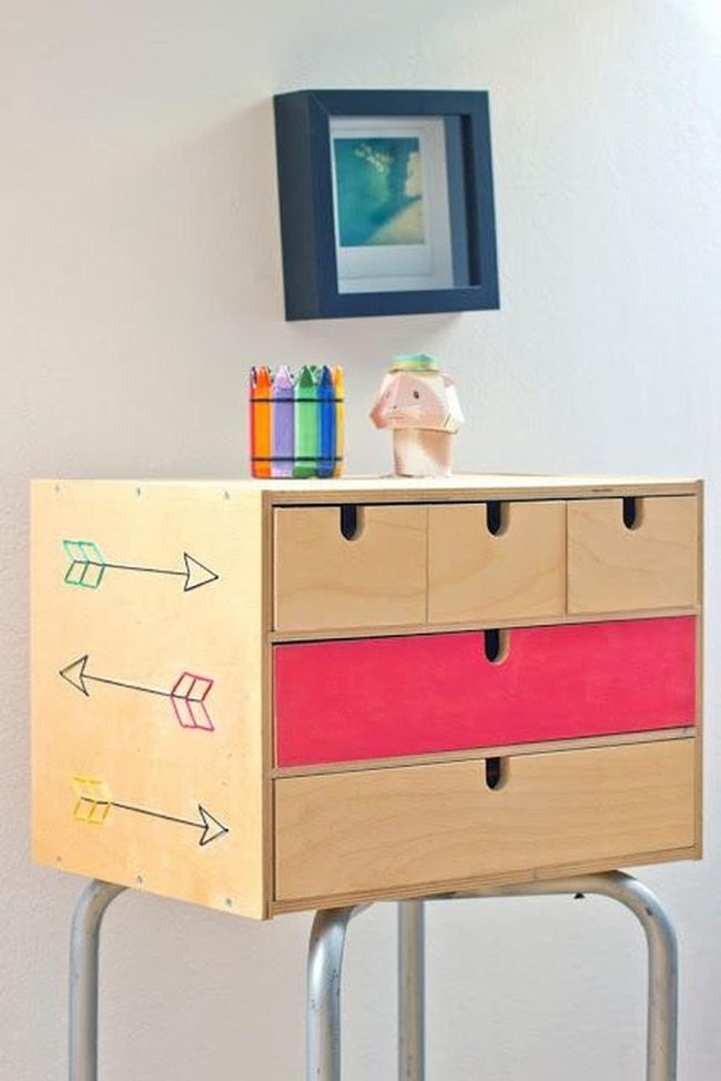 Red Drawer Rainbow Arrows