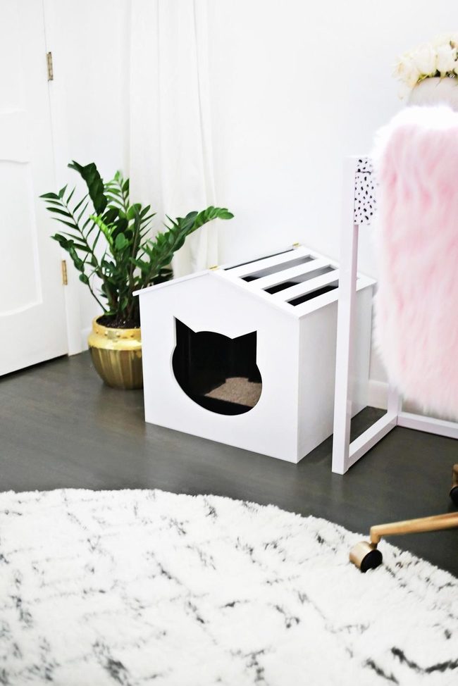 White Minimalism Meets Pink Pop