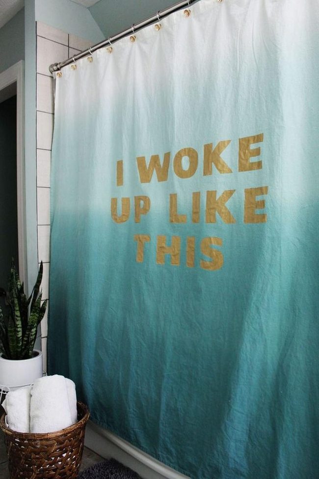 Teal Statement Shower Sanctuary