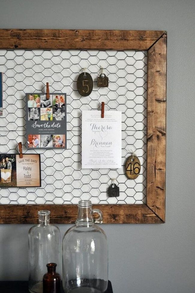 Weathered Wood Memory Grid