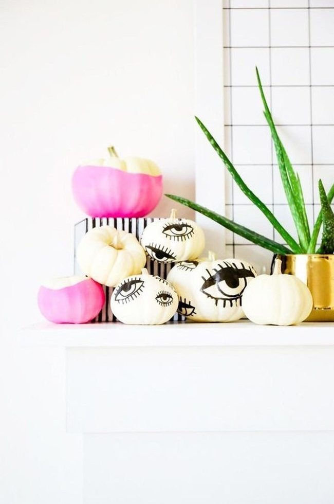 Pink Pumpkins, Modern Halloween