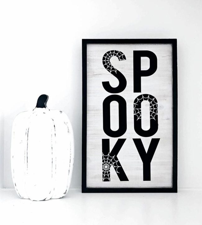 White Pumpkins, Modern Halloween