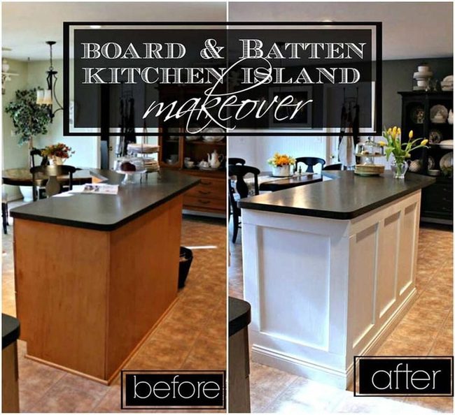Budget Kitchen Island Glow-Up