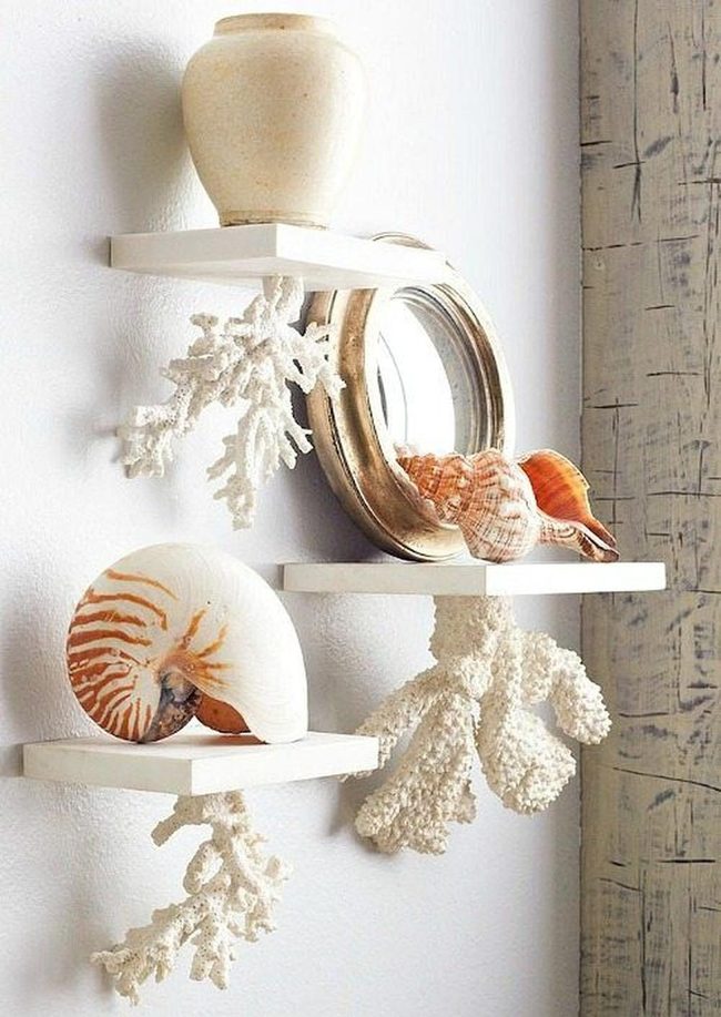 Seashell Wall Art Memory Keeper