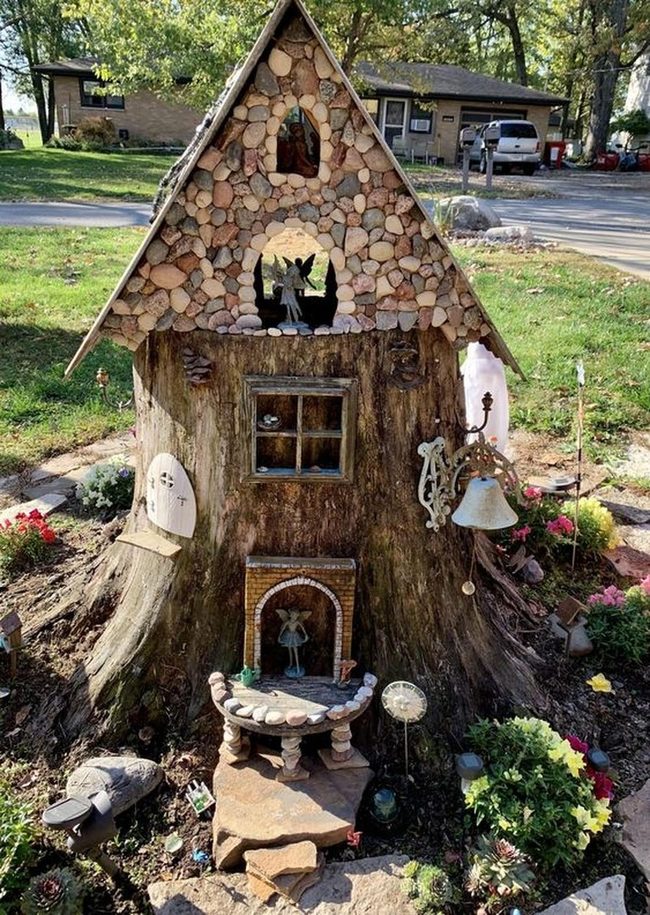 Miniature Fairy Woodland Home