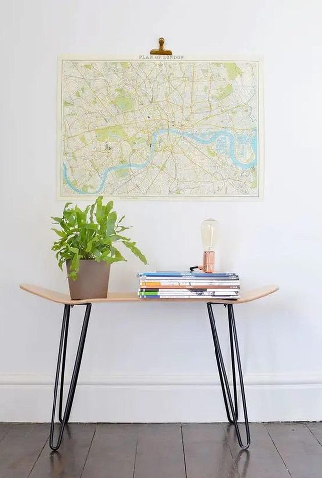 Dark Wood Floors, Copper Warmth
