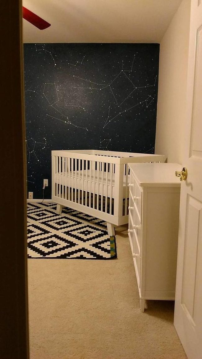 Deep Blue Constellation Nursery