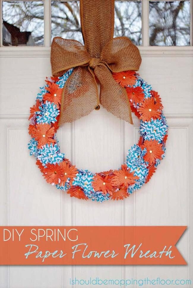 Bright Paper Blooms Transform Foam