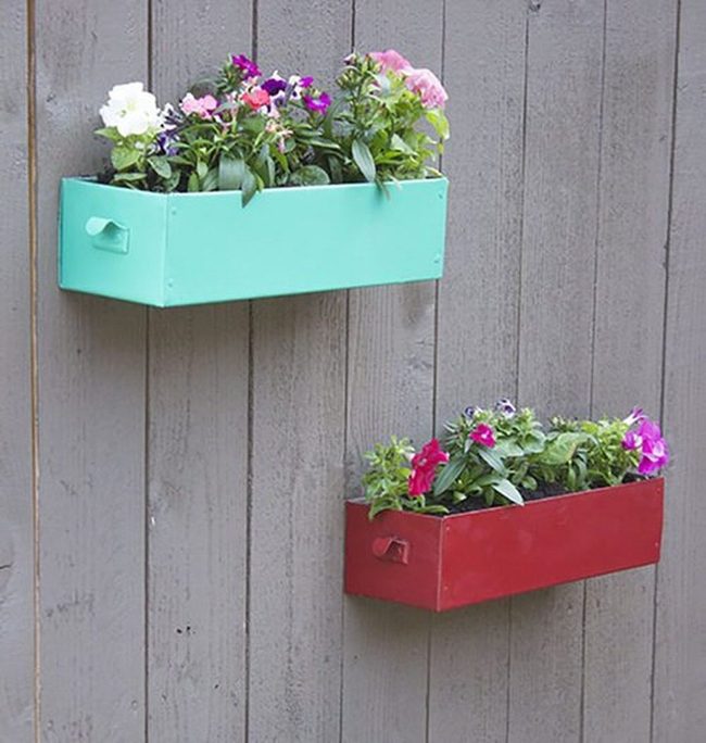 Metal Boxes Into Cascading Gardens
