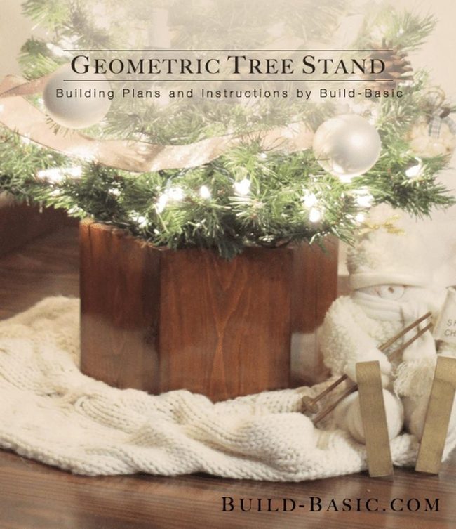 Silver-Lit Tree With Cream Knit