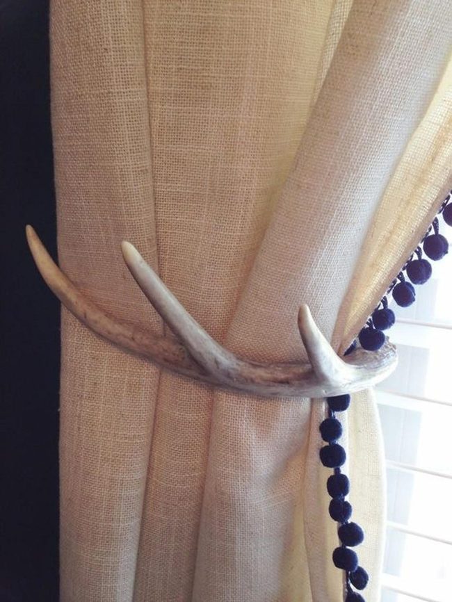Antler Rod Neutral Curtains