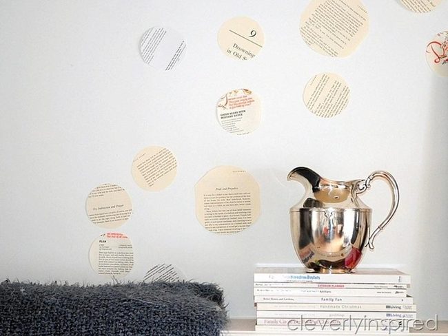 Colorful Paper Cutouts, White Walls