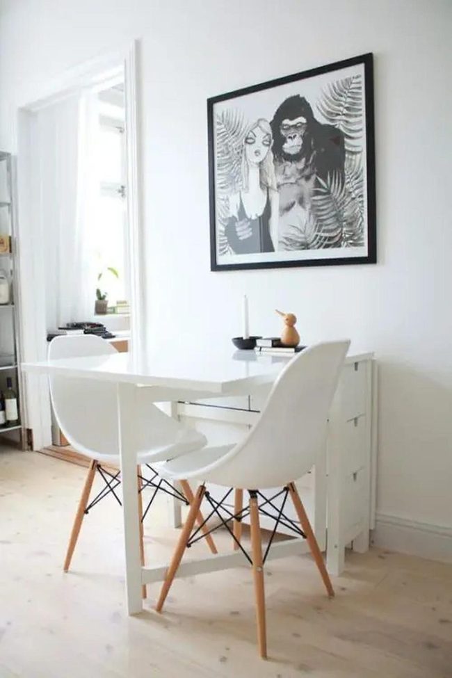 Black And White Gorilla Statement Art