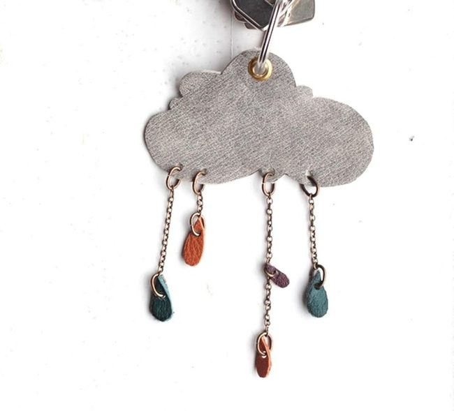 Shimmering Cloud Drops