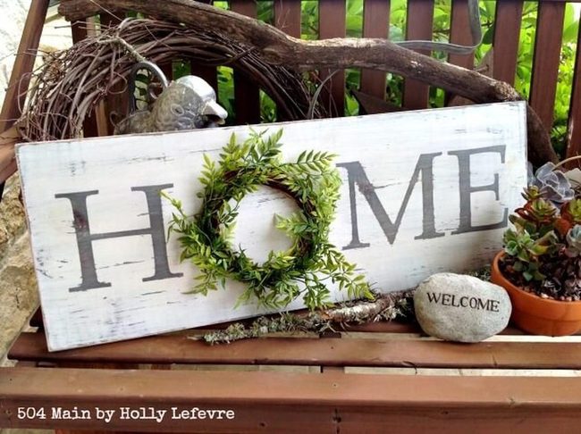 Welcome Wreath Entry Statement