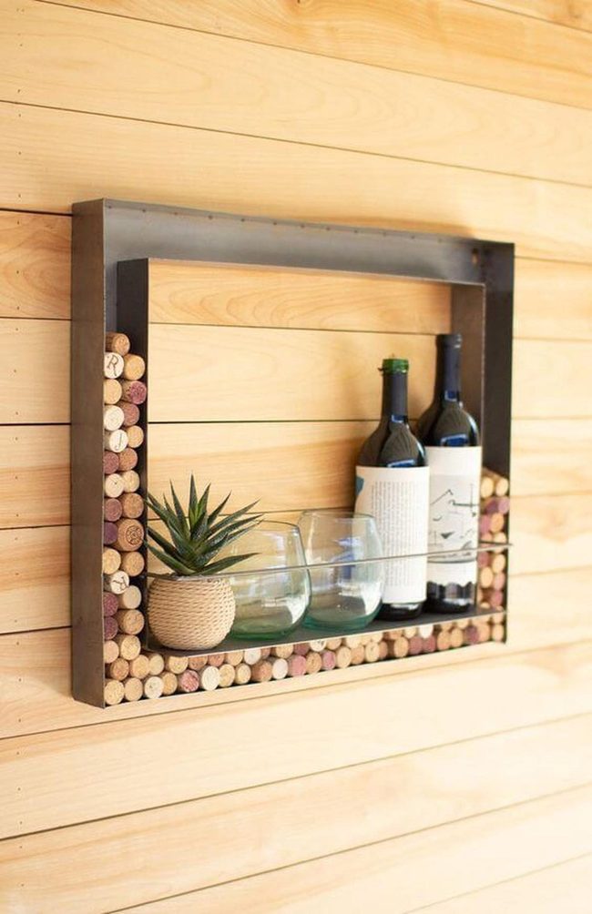 Metal Frame Cork Wall Art