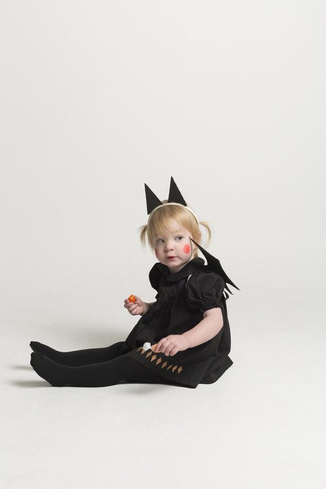 Black Cat Ears Costume