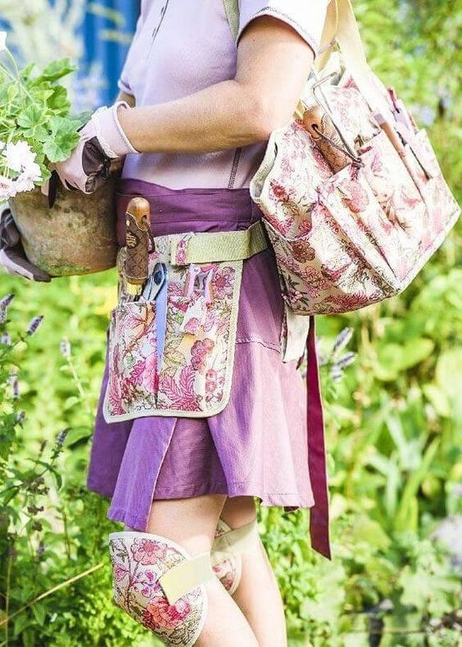 Floral Apron Garden Wear