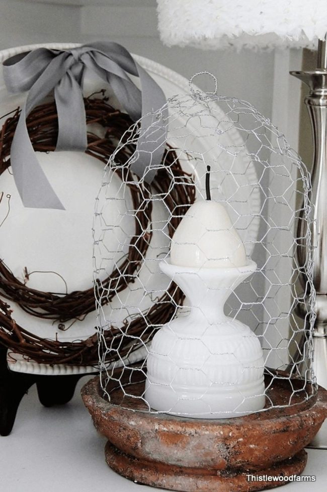 Chicken Wire Candlelight Diffuser
