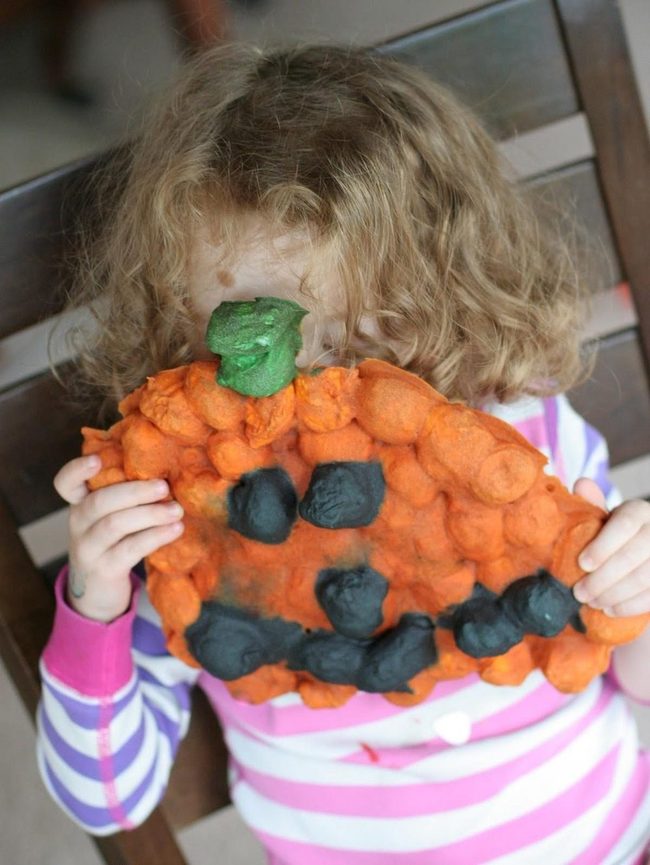 Orange Pumpkin Character Craft