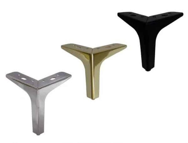Contemporary Chrome Legs For Ikea Furniture