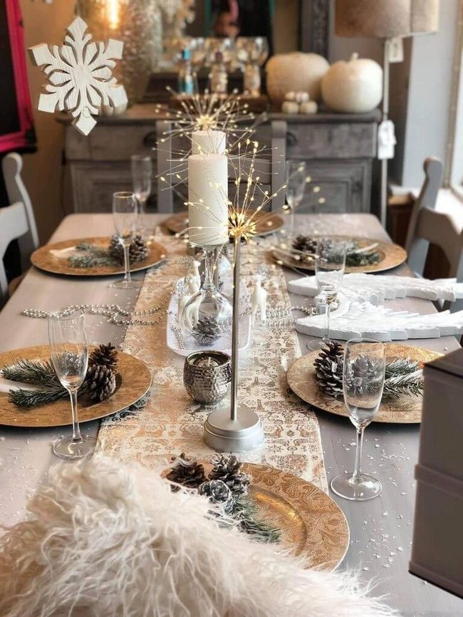 Driftwood Table, Coastal Anchor