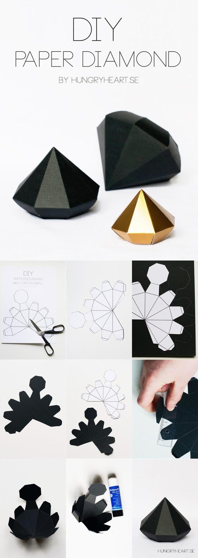 Folded Paper Sparklers