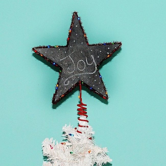 White Frosted Trees, Black Star Statement