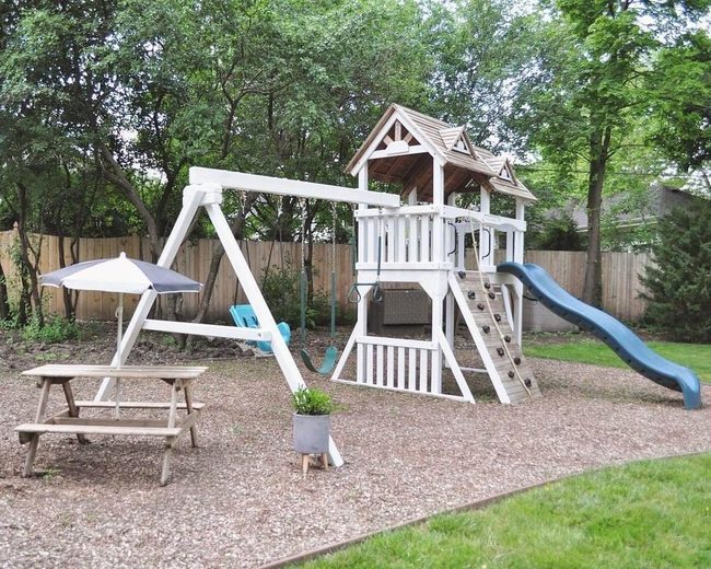 Shingled Roof Swing Structure