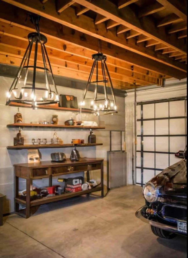 Flexible Led Strips Illumination Garage