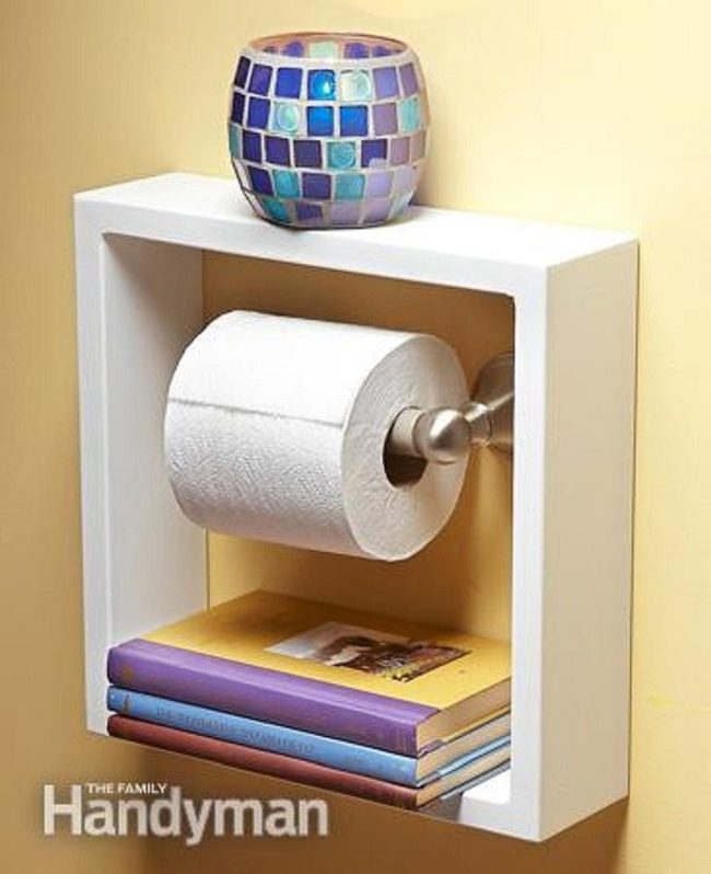 Wall-Mounted Wood Storage Display