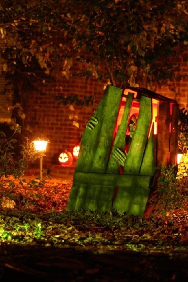Glowing Skeleton Coffin Breakthrough